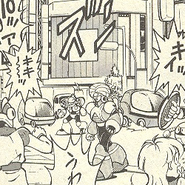 Wind Man's cameo in the manga Rockman & Forte.