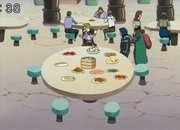 The restaurant Dingo and Raika find Fūten Rōshi at.