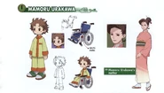 Concept art of Mamoru.