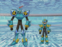 Wind Soul Rockman and WindMan (episode 38)