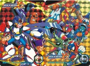 Rockman X series carddass.