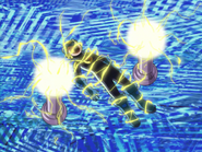 FlashManFlashLightAxess4.png (1.12 MB) FlashMan using Flash Light against MegaMan, episode 4.