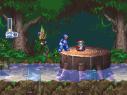 The Item Carrier robot can be destroyed and the item box remains intact on the stage.
