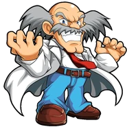 Dr. Wily in Street Fighter x All Capcom.