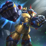 General, Reploid Leader card in TEPPEN.