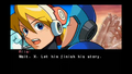 Alia talking to X in Mega Man X6