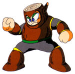 Wood Man's original Mega Man 2 design.