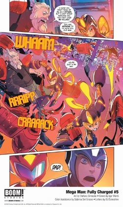 Mega Man Fully Charged Boom Studios Issue 5 Mmkb Fandom