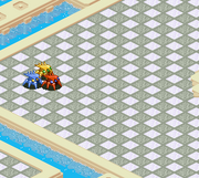 Scuttle: Secret 1 (NW of the entrance).