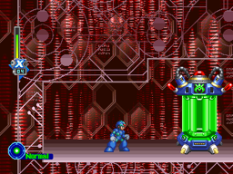 The Ultimate Armor/Black Zero capsule in Mega Man X5
