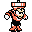 Top Man performing Top Spin in Mega Man 3.