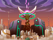 Slither Inc.'s head office in Mega Man ZX.