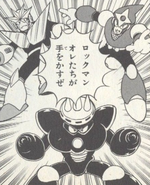 Needle Man in Rockman: Yomigaeru Blues.