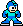 Mega Man using ice skates