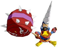 Duckbill Mole's in-game model.