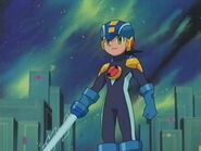 MegaMan with Electro Sword.