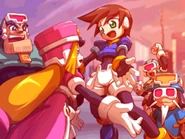 Fleuve in Aile's ending.