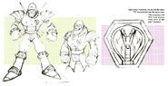 Sigma's early concept art by Keiji Inafune.