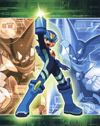 Mega Man Battle Network 5 promo art