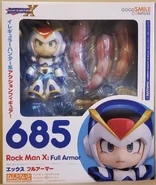 Nendoroid Mega Man X: Full Armor box.