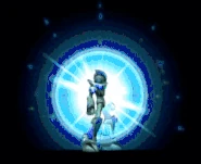 X using charged Drift Diamond in Mega Man X8.