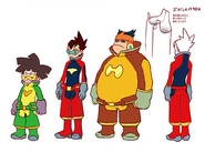 Concept art of Bud (Skiwear).