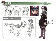 Concept art of Miyu.