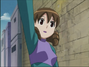 Ms. Yuri disguised as Ms. Mari.