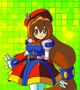 Iris in Rockman ×over.