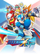 Mega Man X DiVE poster.