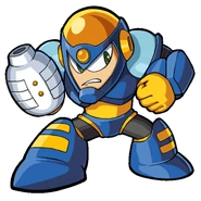 Flash Man in Street Fighter x All Capcom.