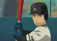 Kyuma's Nihon Senators uniform.