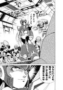 Several Mavericks gathering around Zero in the Rockman X2 manga.