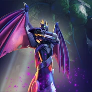 Dark Necrobat card in TEPPEN.