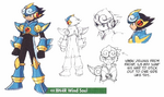 Concept art of Wind Soul (Official Complete Works version).