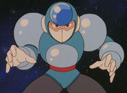 Crystal Man in the Mega Man cartoon.