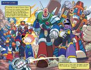 The 17th Elite Unit in the Archie Mega Man comics.