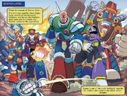 ArchieMM Issue35 17Unit.jpg (697 KB) Boomerang Kuwanger in the 17th Elite Unit, in Archie Mega Man #35.