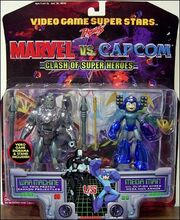 War Machine vs. Mega Man.