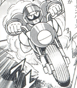 Nitro Man in the manga Rockman 10 -Extra F-.