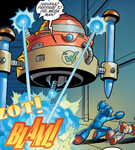 Wily Machine 3 in the Mega Man comic.