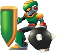 Mega Man Maverick Hunter X render.