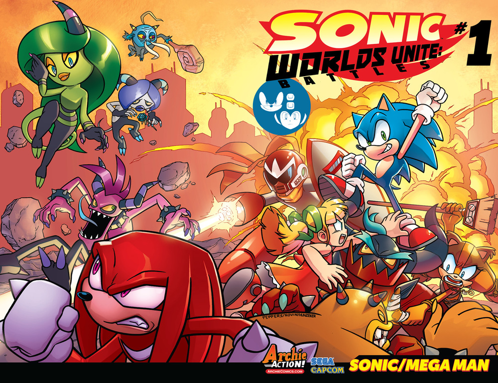 Sonic Universe Issue #46 - Worlds Collide in 5