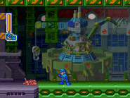 Rush sleeping in Mega Man 8