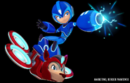 Rush and Mega Man