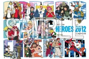 Capcom Heroes Calendar 2012.