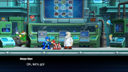 Dr. Light's lab in Mega Man 11