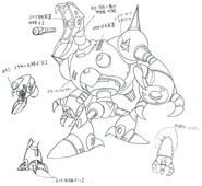 Mega Man X2 concept art
