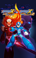 Mega Man X Legacy Collection 1 & 2 North America combo release cover art.