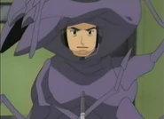 Kyuma in an ant costume.